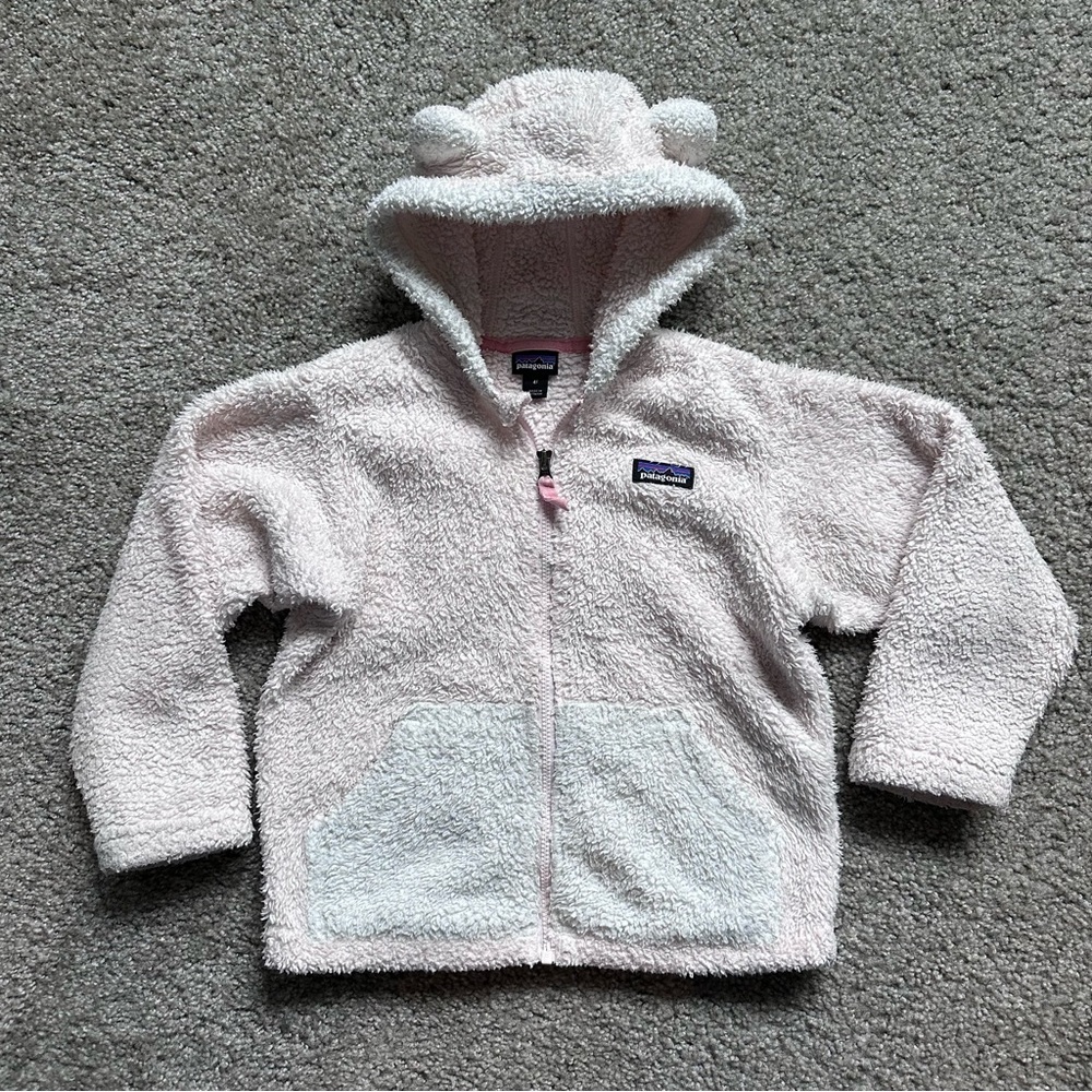 Patagonia Furry Friends Fleece Hoodie - 4T